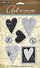 UNTITLED HEART Cling Stamp Set